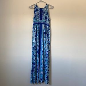 INC international concepts Blue dress Petite Med.